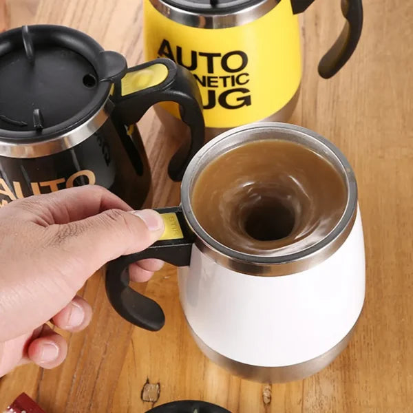 Magnetic Self-Stirring Mug