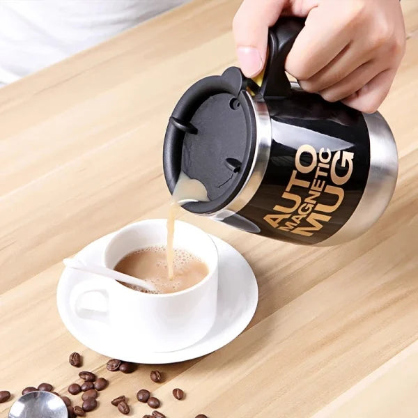 Magnetic Self-Stirring Mug